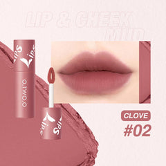 O.TWO.O Velvet Matte Lip & Cheek Mud - 2g 02 (CLOVE) O.TWO.O