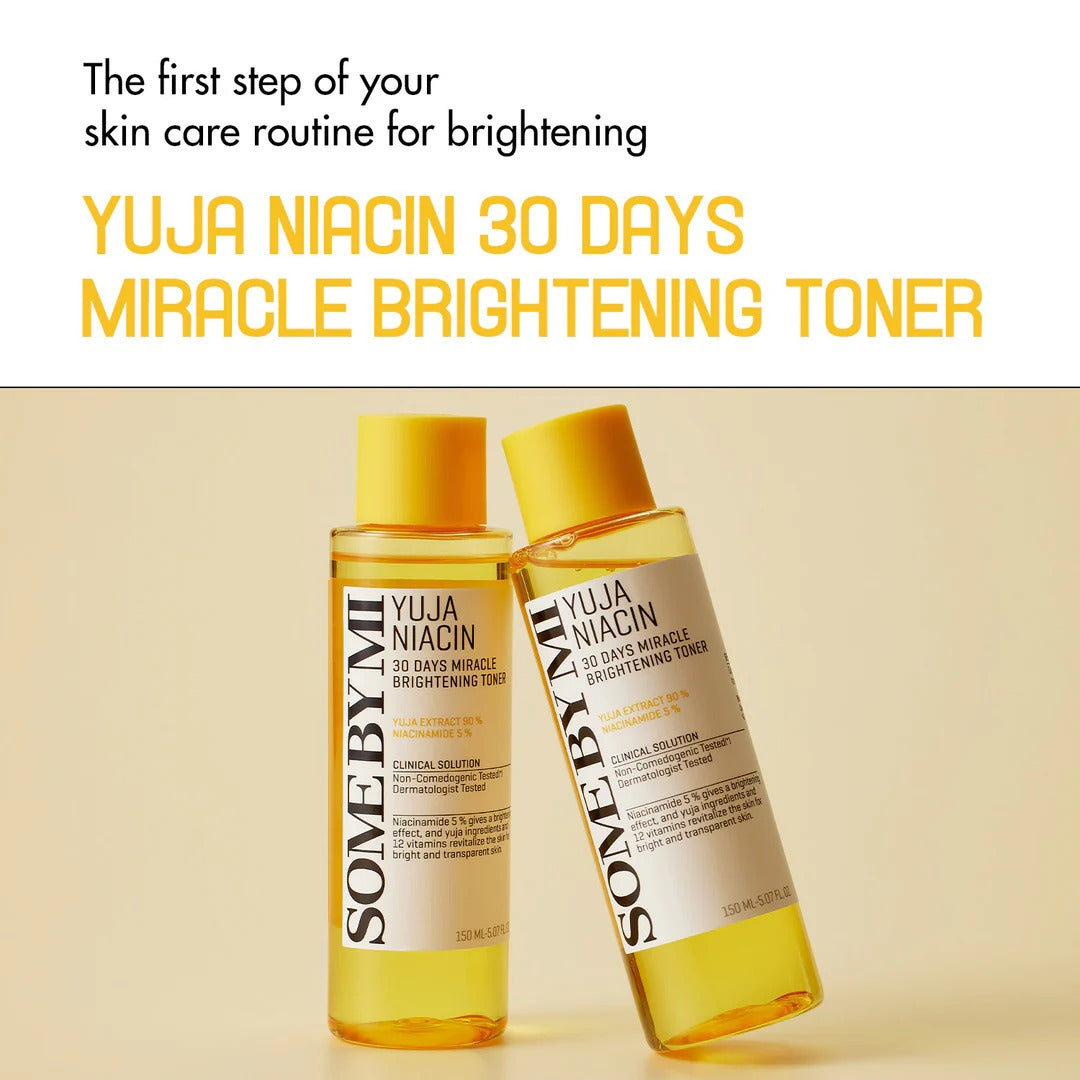 Some By Mi Yuja Niacin 30 Days Miracle Brightening Toner - 150ml SOME BY MI