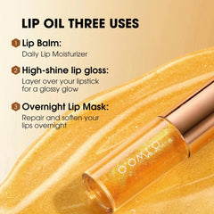 O.TWO.O Crystal Shiny Deeply Hydrates Repair Lip Oil O.TWO.O