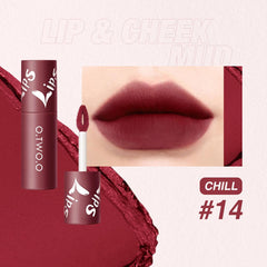 O.TWO.O Velvet Matte Lip & Cheek Mud - 2g 14 (CHILL) O.TWO.O