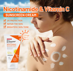 Disaar Vitamin C Whitening Whitening Sunscreen Cream - 80g Disaar