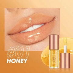 O.TWO.O Crystal Shiny Deeply Hydrates Repair Lip Oil #01-HONEY O.TWO.O
