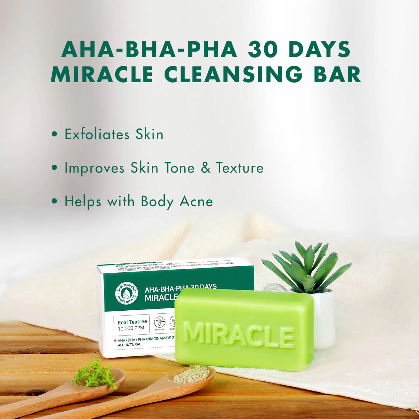 Some By Mi AHA.BHA.PHA 30 Days Miracle Cleansing Bar - 106g SOME BY MI