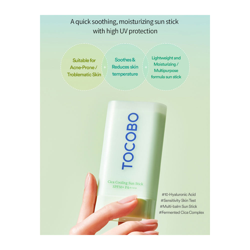 Tocobo Cica Cooling Sun Stick Spf50+ Pa++++ 18g TOCOBO