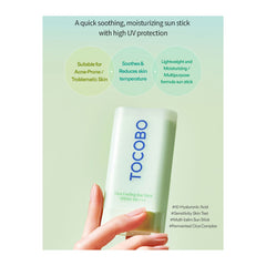 Tocobo Cica Cooling Sun Stick Spf50+ Pa++++ 18g TOCOBO
