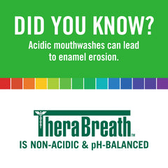 TheraBreath Oral Rinse Mild Mint 473mL Thera Breath