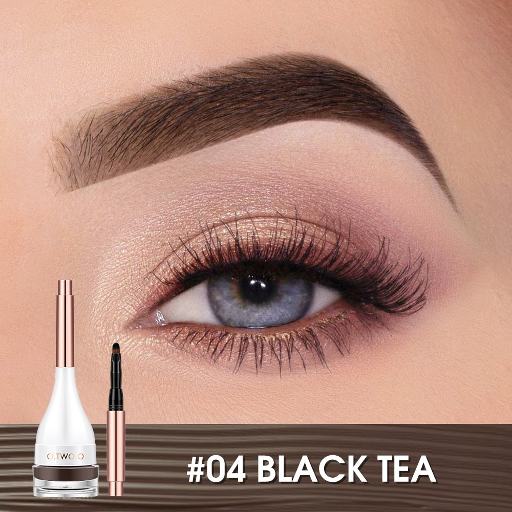 O.TWO.O Natural Shaping Dyeing Eyebrow Cream - 5g 04 (BLACK TEA) O.TWO.O