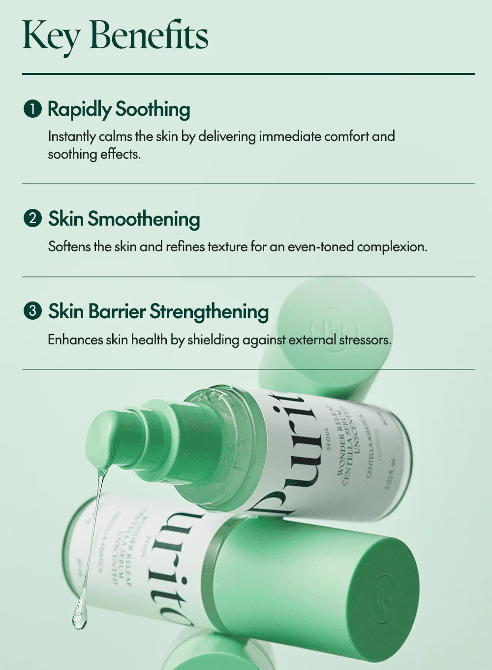 Purito Seoul Wonder Releaf Centella Serum Unscented 60ml Purito
