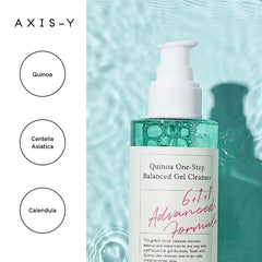 Axis-Y Quinoa One-Step balanced Gel Cleanser - 180ml Axis-Y