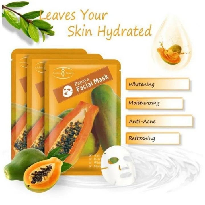 Aichun Beauty Papaya Facial Mask - 25ml Aichun Beauty