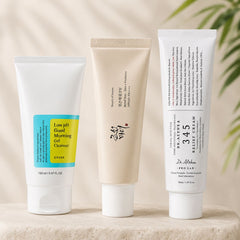 Basic Korean Skincare Routine Set – Cleanse, Moisturize & Protect | COSRX + Beauty of Joseon + Dr. Althea Korean