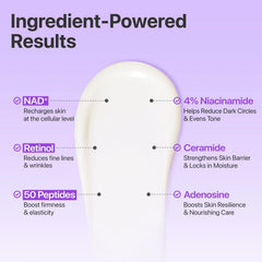 Numbuzin No.9+ NMN Retinol Volumetox Eye Cream – 10ml Numbuzin