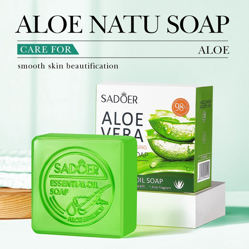 Sadoer Aloe Vera Natural Soap - 100g Sadoer
