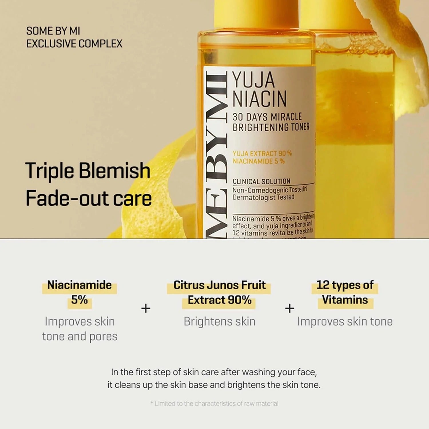Some By Mi Yuja Niacin 30 Days Miracle Brightening Toner - 150ml SOME BY MI