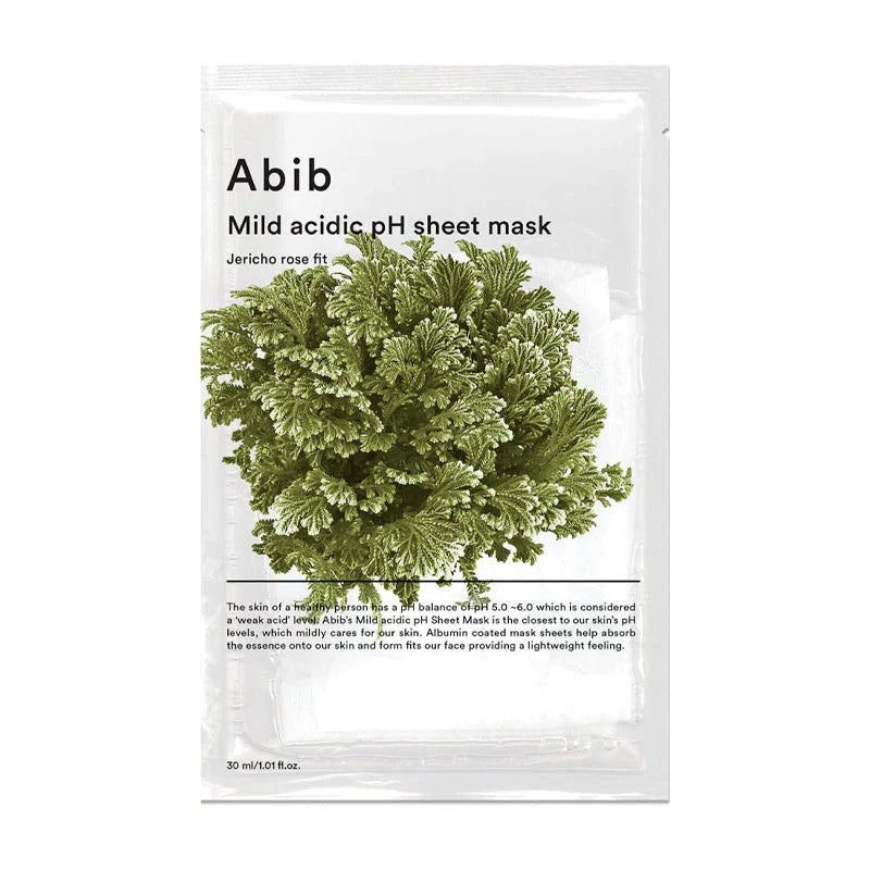 Abib Mild Acidic Ph Sheet Mask Jericho Rose Fit Abib