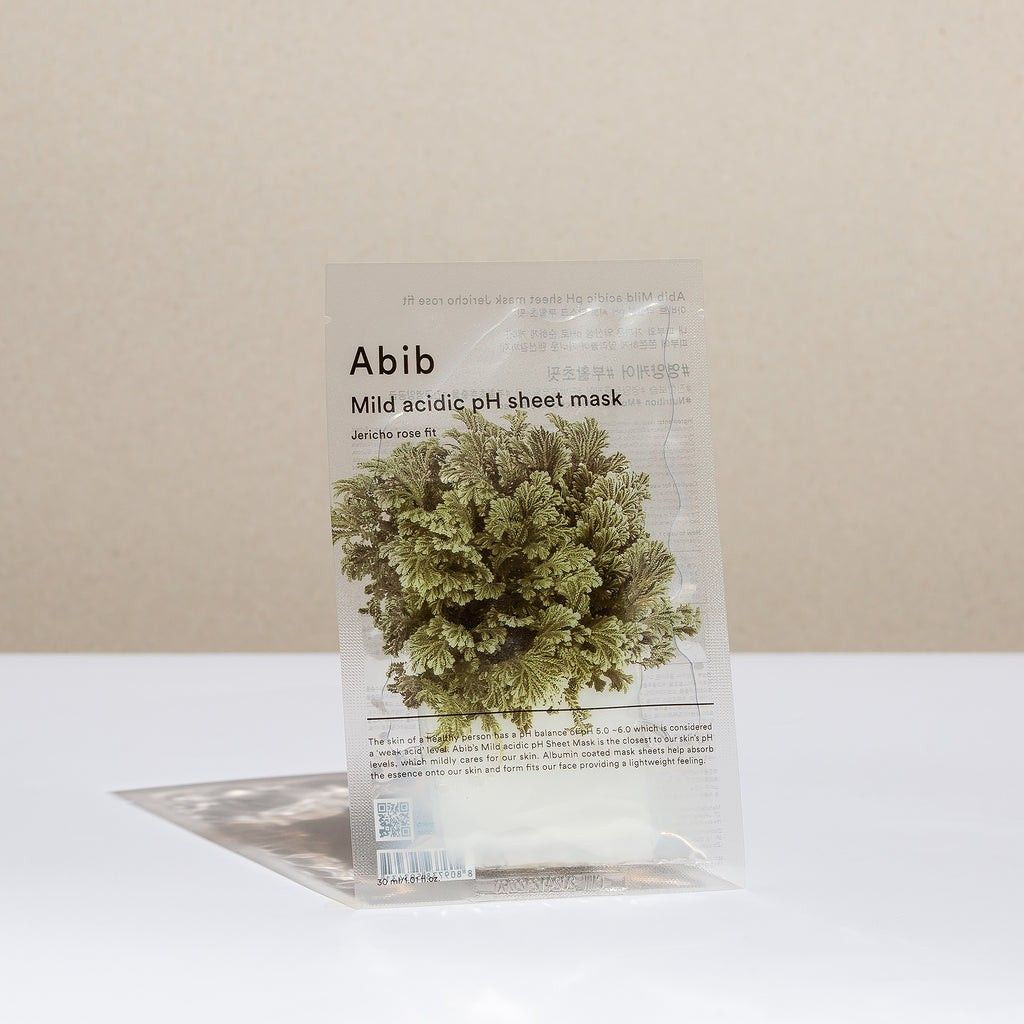 Abib Mild Acidic Ph Sheet Mask Jericho Rose Fit Abib