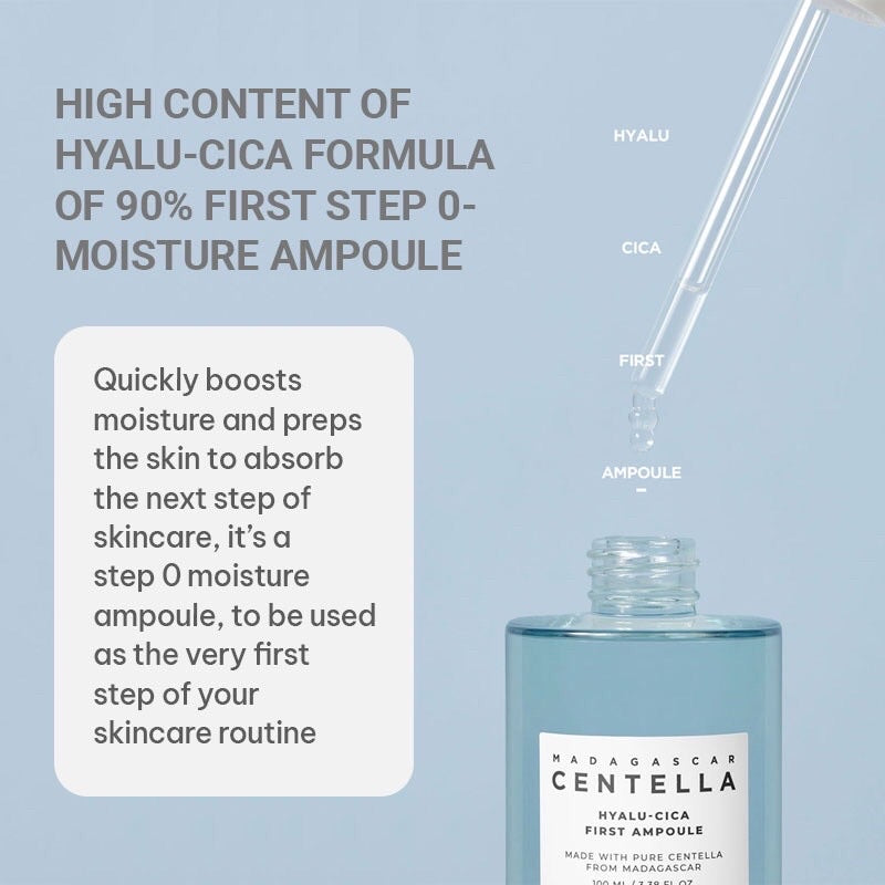 SKIN1004 Hyalu-CICA First Ampoule 3.38 fl. oz, 100ml, Soothing Hydration Dry Skin SKIN1004