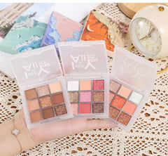 Lameila Eyeshadow Palette 9 Colors - 7.2g Lameila