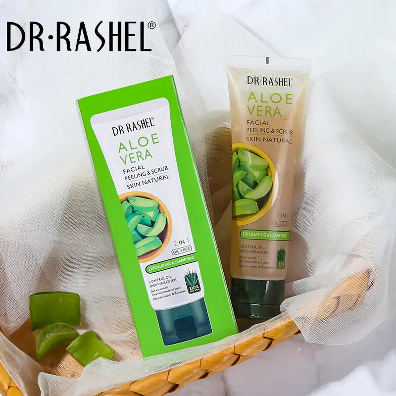 Dr.Rashel Aloe Vera Facial Peeling & Scrub 2 In 1 - 100g DR.RASHEL