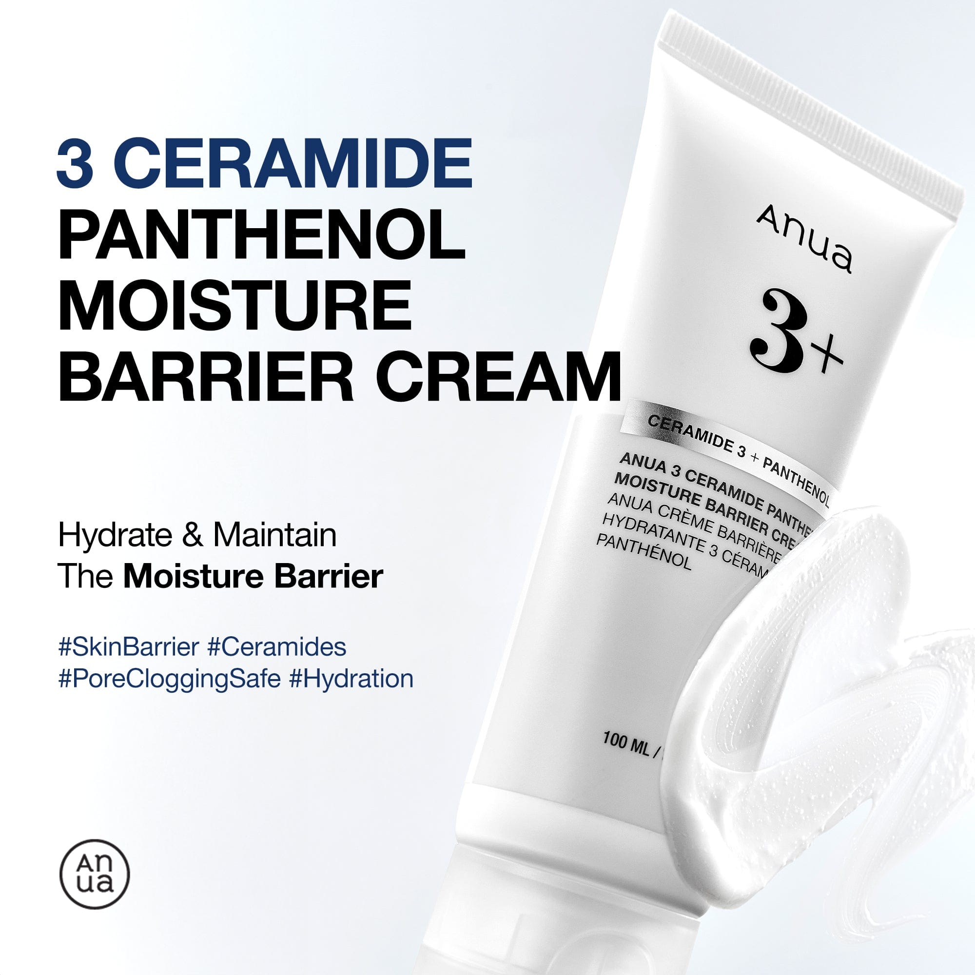 Anua 3 Ceramide Panthenol Moisture Barrier Cream - 100ml Anua