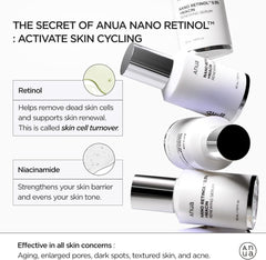 Anua Nano Retinol 0.3% + Niacin Renweing Serum - 30ml