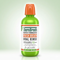 TheraBreath Oral Rinse Mild Mint 473mL Thera Breath