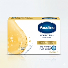 Vaseline Healthy Plus Bar Soap Total Moisture - 75g