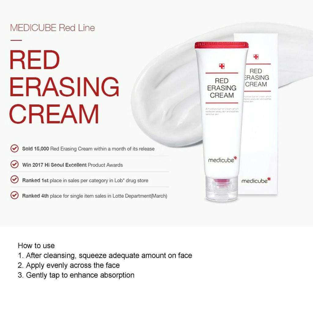 Medicube Red Erasing Cream 2.0 – 50ml Medicube