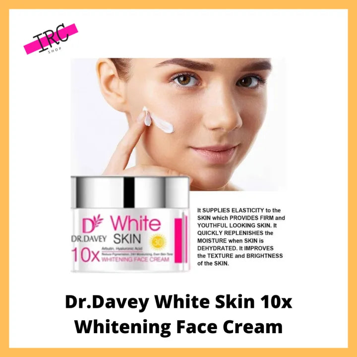 Dr.Davey White Skin 10x Whitening Face Cream - 50g DR.DAVEY