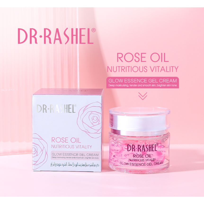 Dr.Rashel Rose Oil Nutritious Vitality Glow Essence Gel Cream - 50g DR.RASHEL