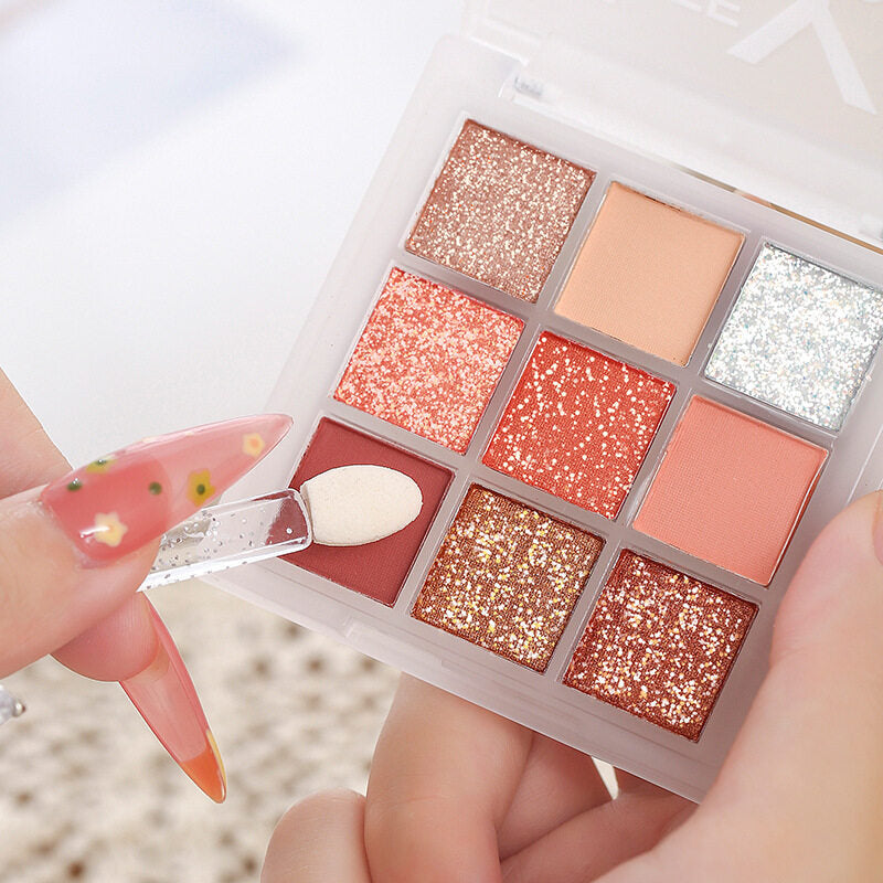 Lameila Eyeshadow Palette 9 Colors - 7.2g Lameila