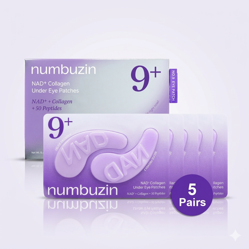 Numbuzin No.9 NMN Collagen Under Eye Patches – 5ea Numbuzin