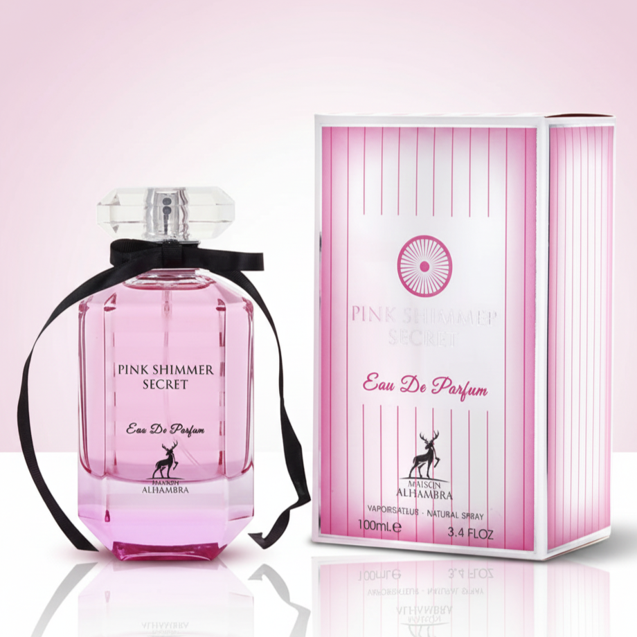 Maison Alhambra Pink Shimmer Secret 100 ml Glo Arabia
