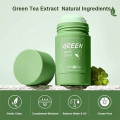 Mengsiqi Green Mask Stick - 40g Mengsiqi