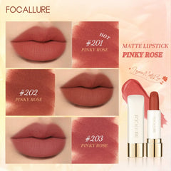 Focallure Pure Matte Lipstick - Classic Matte Lip Colour