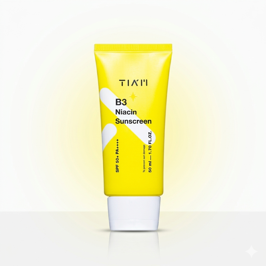 Tiam B3 Niacin Sunscreen SPF 50+ PA++++ 50ml Glo Arabia