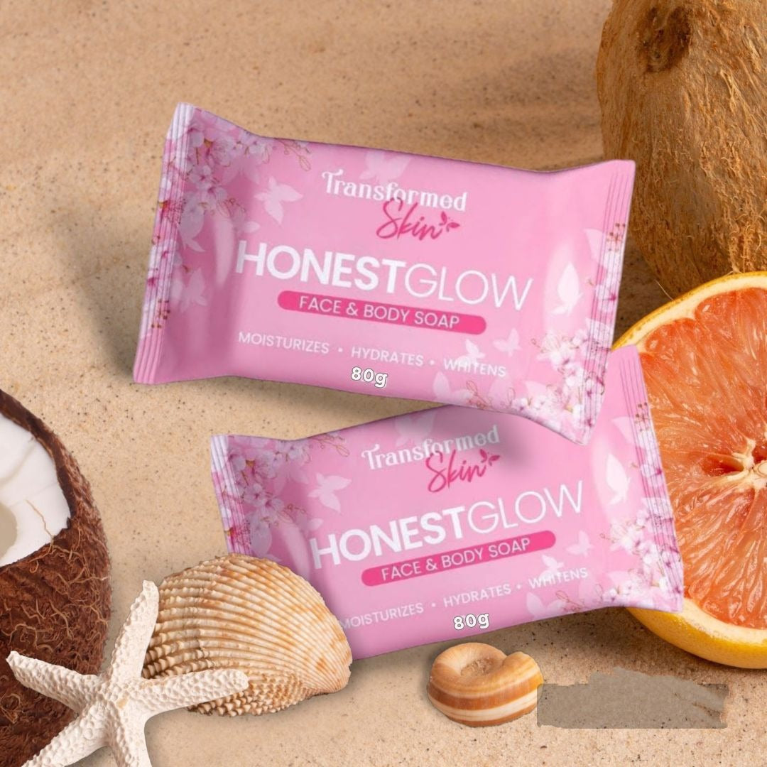 Transformed Skin Honestglow Face & Body Soap - 80g Transformed Skin