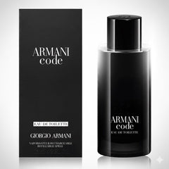 Giorgio Armani Code Men 125Ml - Oriental Spicy Men'S Perfume Elegant Night Wear Long Lasting Luxury Fragrance Giorgio