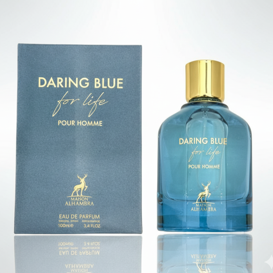 Maison Alhambra Daring Blue Pour Homme 100 ml Glo Arabia