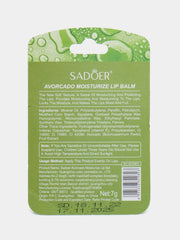 Sadoer Anti-cracking Moisturize Nourish Lip Balm - Avocado - 7g Sadoer