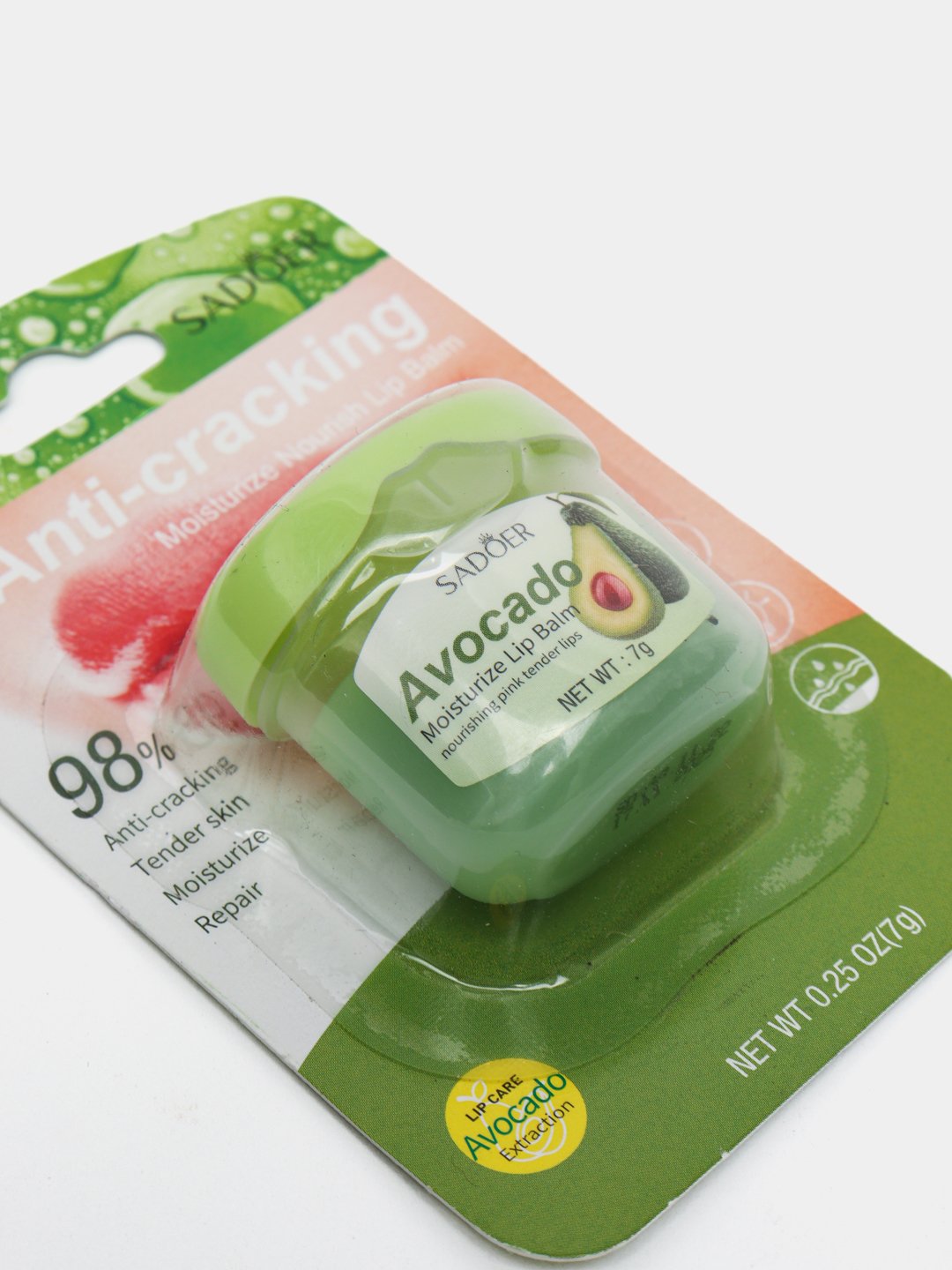 Sadoer Anti-cracking Moisturize Nourish Lip Balm - Avocado - 7g Sadoer