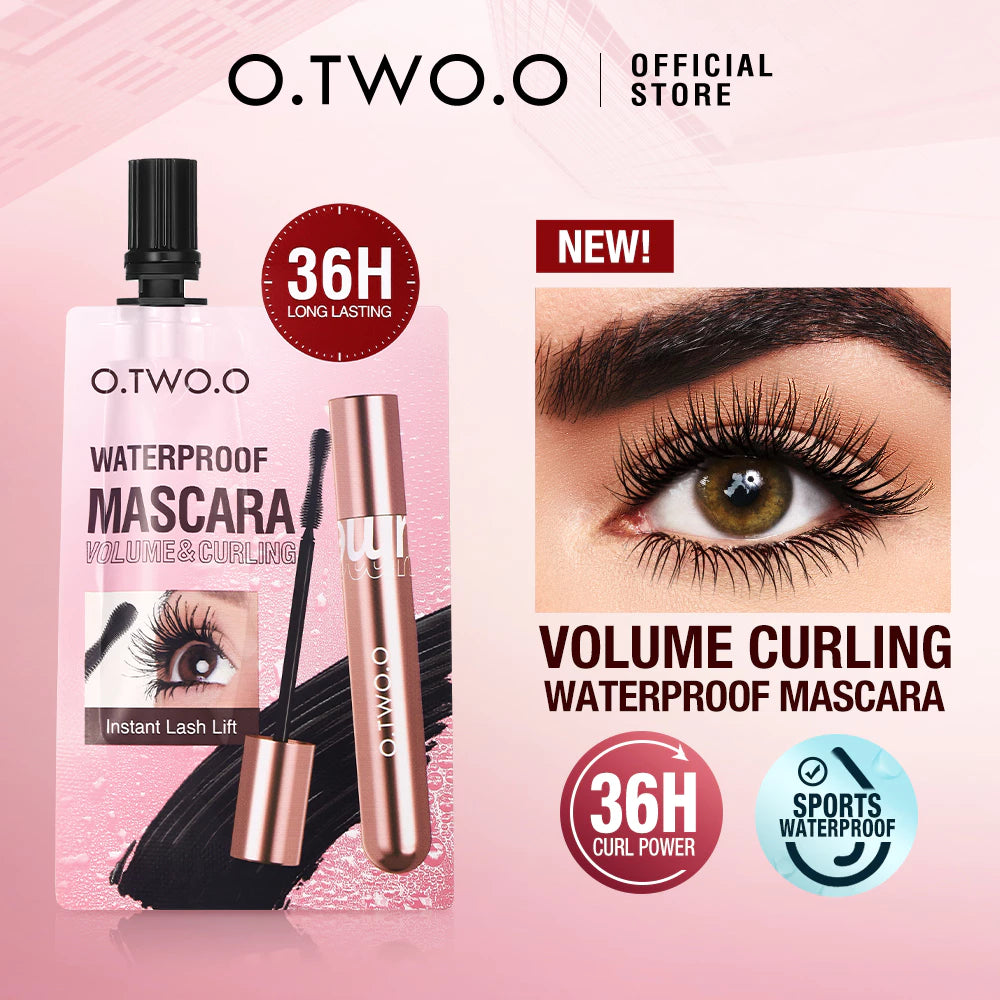 O.two.o Waterproof Mascara Volume Curling - 2g O.TWO.O