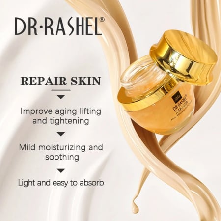 Dr.Rashel Anti-wrinkle Gel Cream 24k Gold And Collagen - 50ml DR.RASHEL
