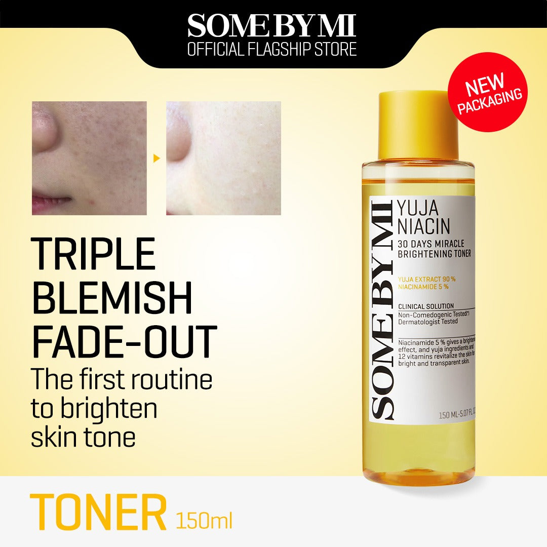 Some By Mi Yuja Niacin 30 Days Miracle Brightening Toner - 150ml SOME BY MI