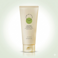 Missha Green Tea Cleansing Foam 172 ml Glo Arabia