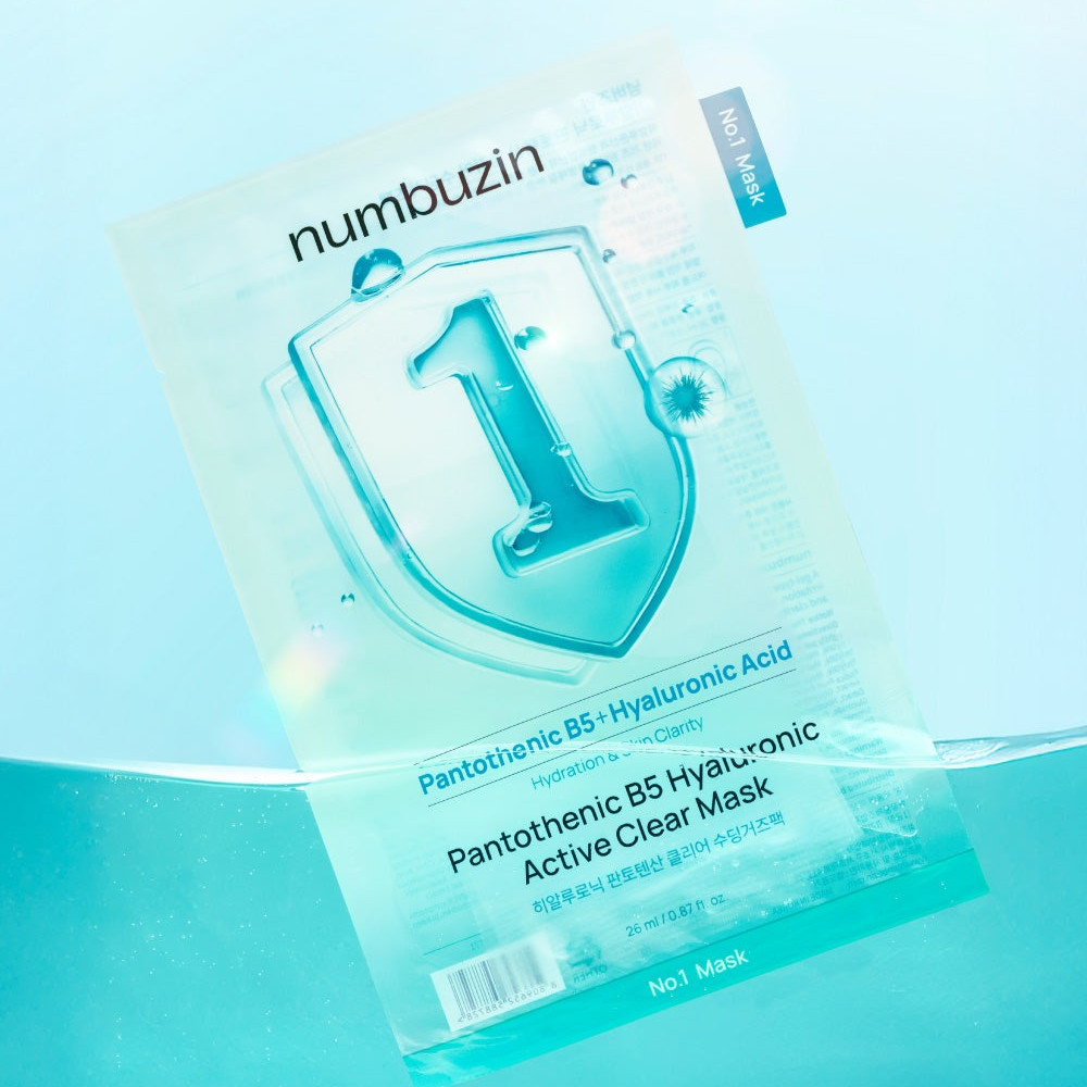 Numbuzin No.1 Pantothenic B5 Hyaluronic Active Clear Mask Numbuzin