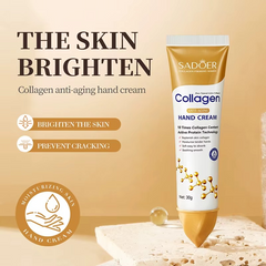 Sadoer Collagen Hand Cream 30g – Deep Moisturizing & Repair Hand Cream for Dry Hands Sadoer