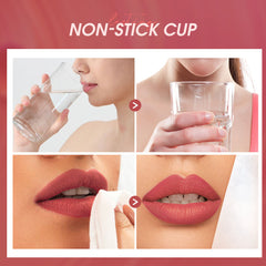 O.TWO.O 12 Colors Matte and Strong Waterproof Lip Gloss - 5g O.TWO.O