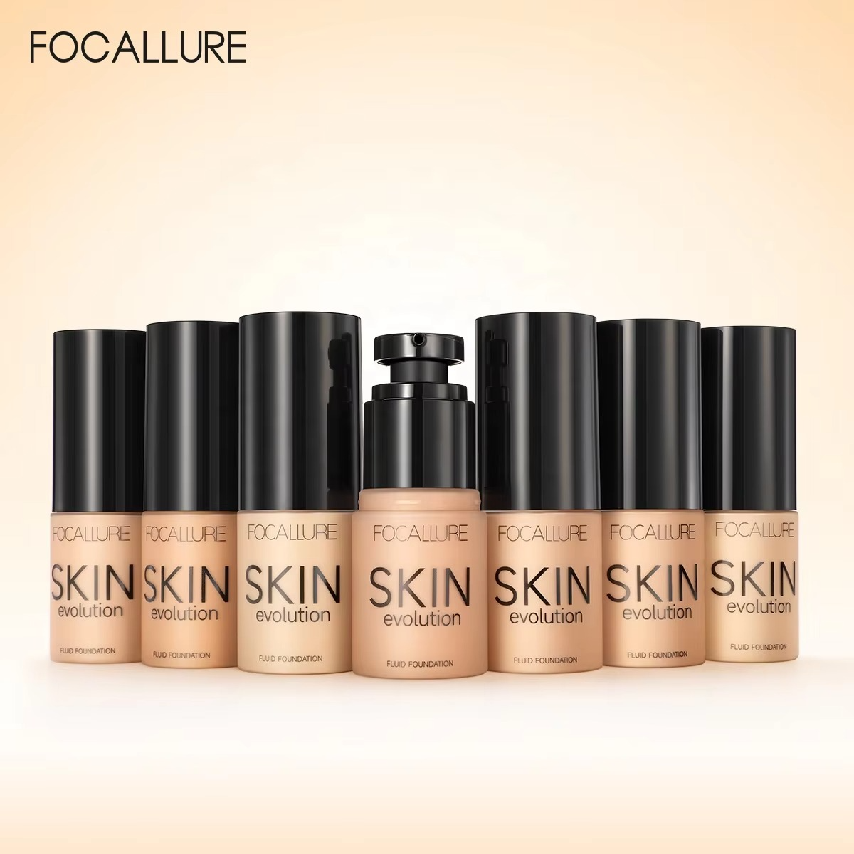 Focallure Foundation Full Coverage Matte Liquid Foundation Long Lasting Oil Control Lightweight Base Makeup Focallure