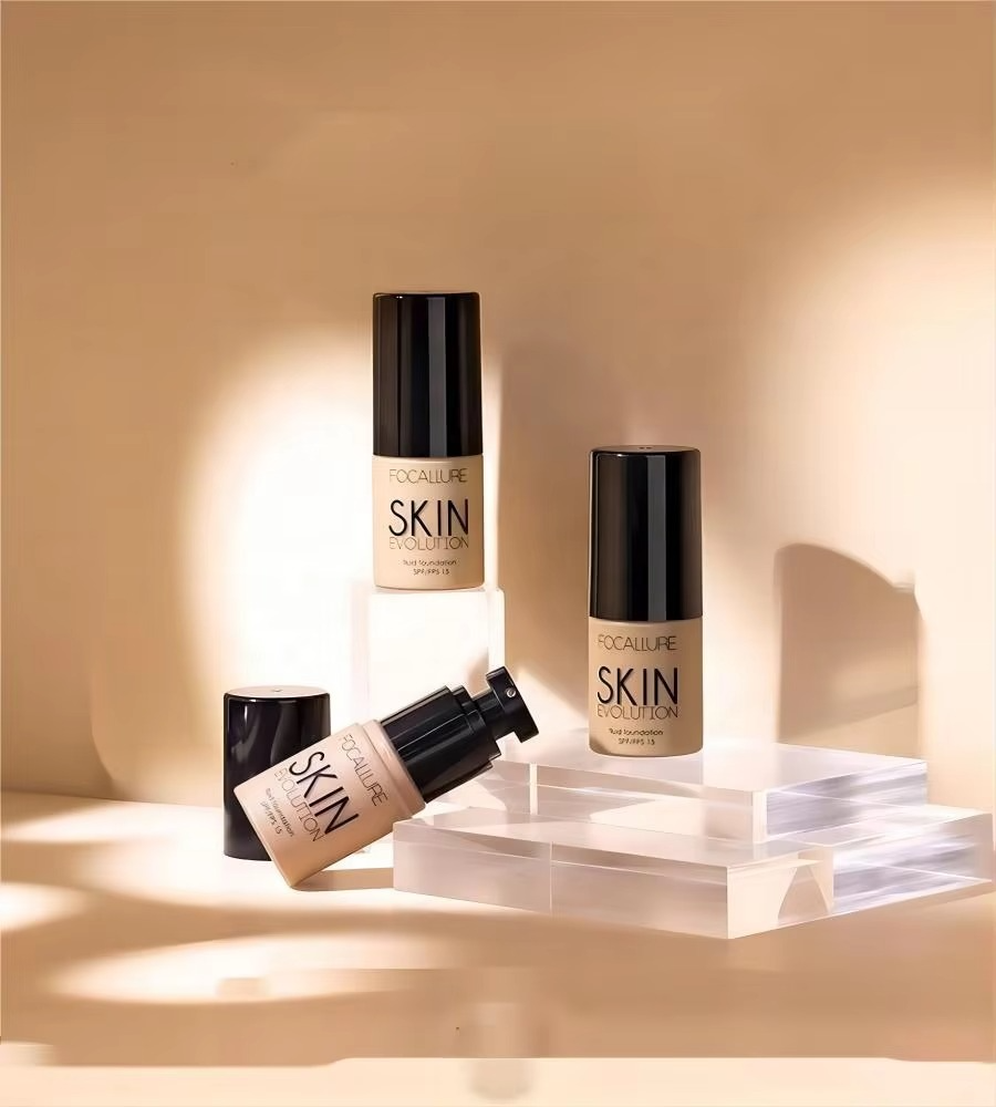 Focallure Foundation Full Coverage Matte Liquid Foundation Long Lasting Oil Control Lightweight Base Makeup Focallure
